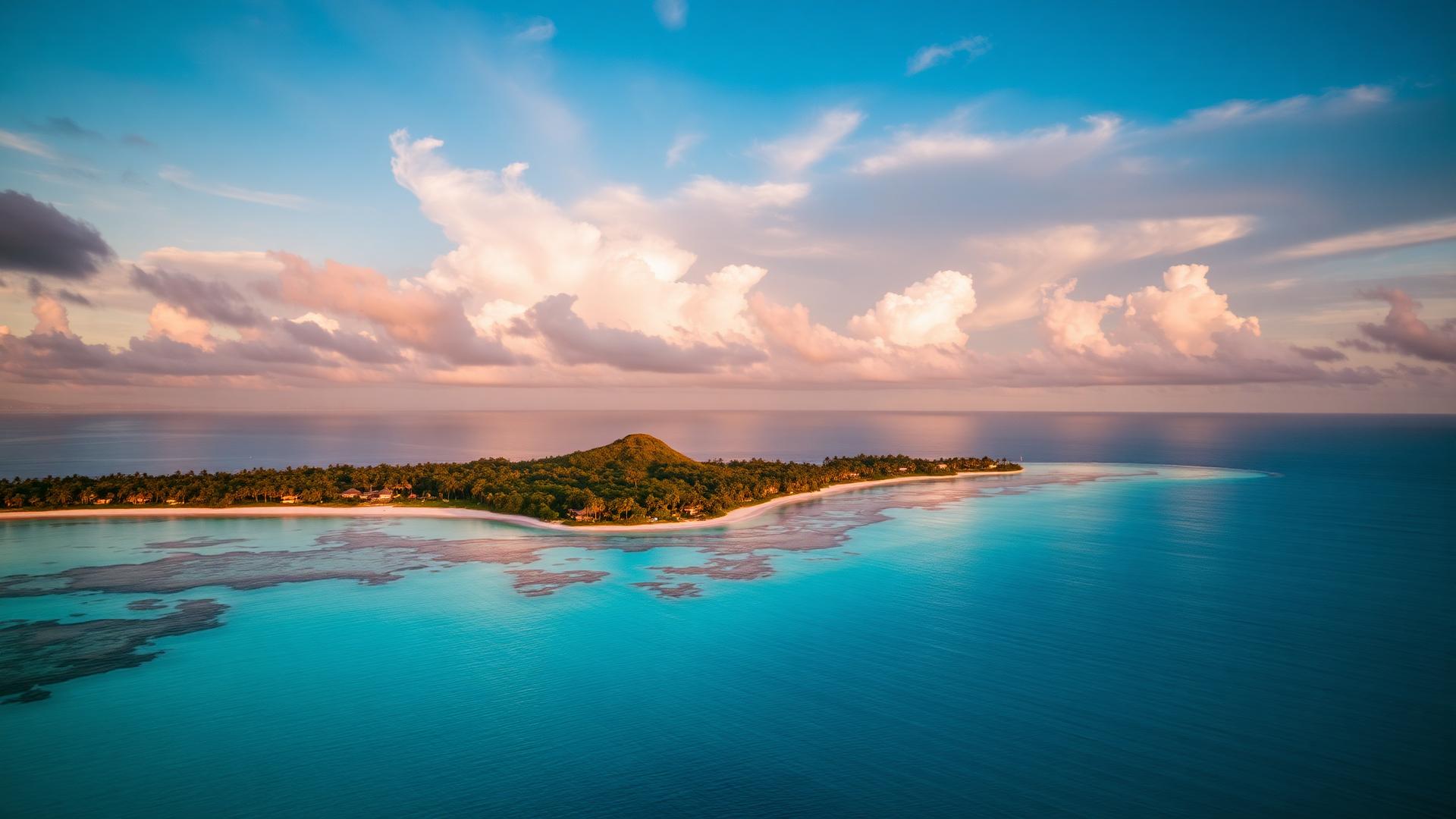 Luxury travel view